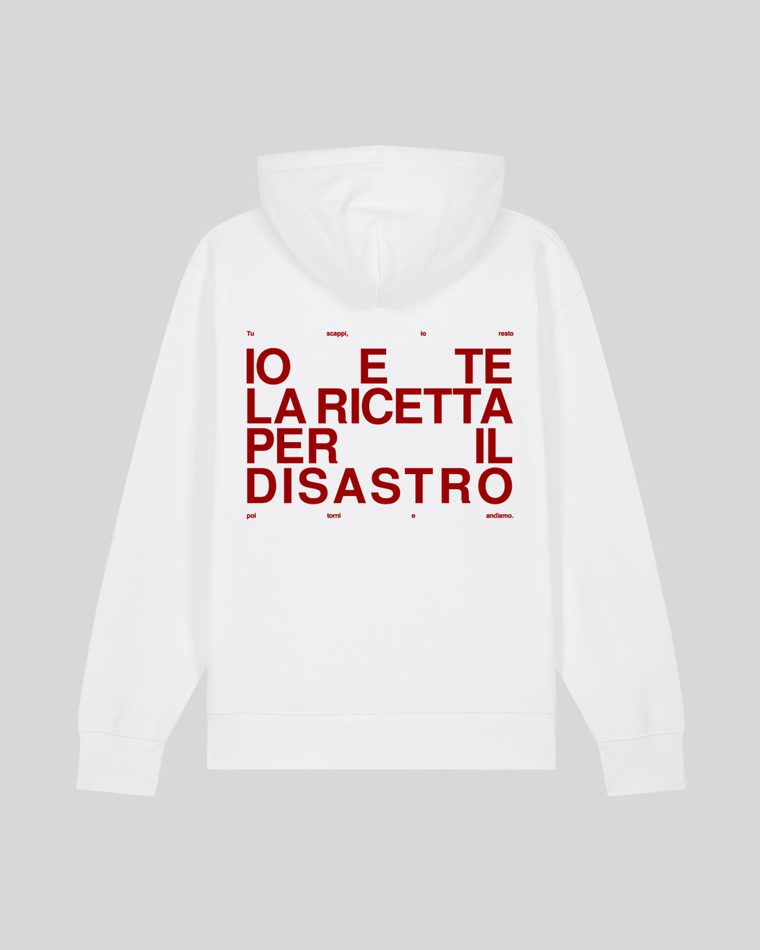 IO E TE LA RICETTA PER IL DISASTRO