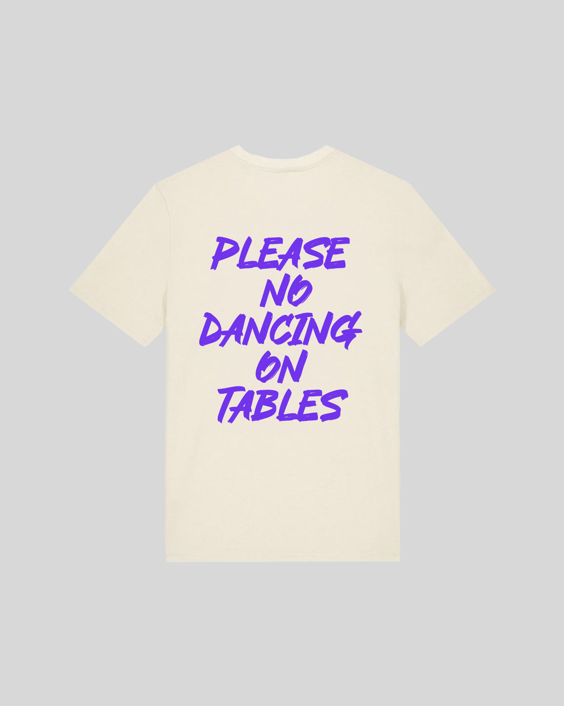 Please no dancing on tables
