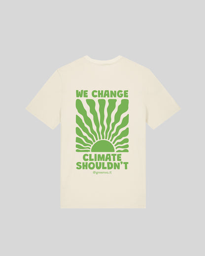 WE CHANGE CLIMATE SHOULDN&