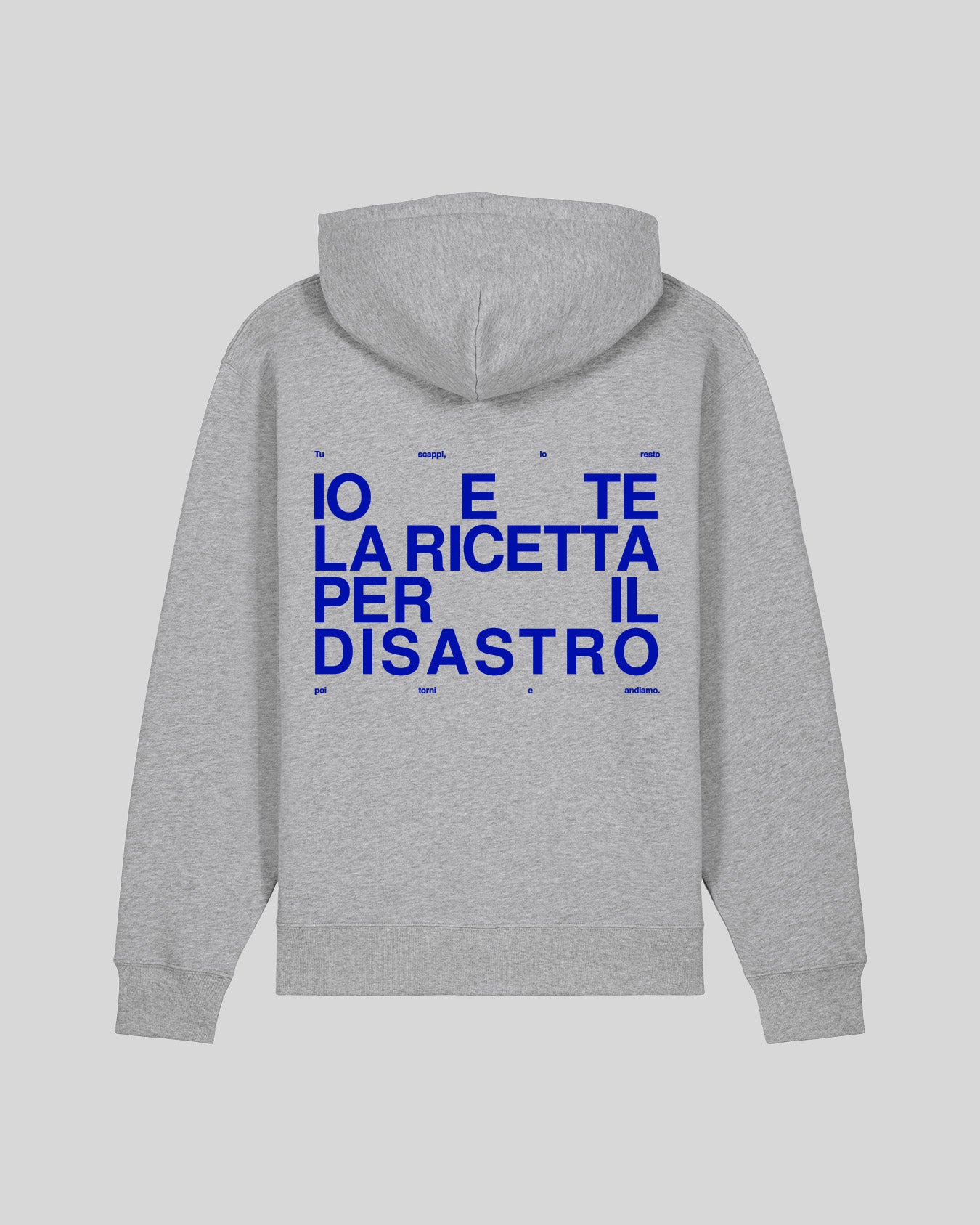 IO E TE LA RICETTA PER IL DISASTRO