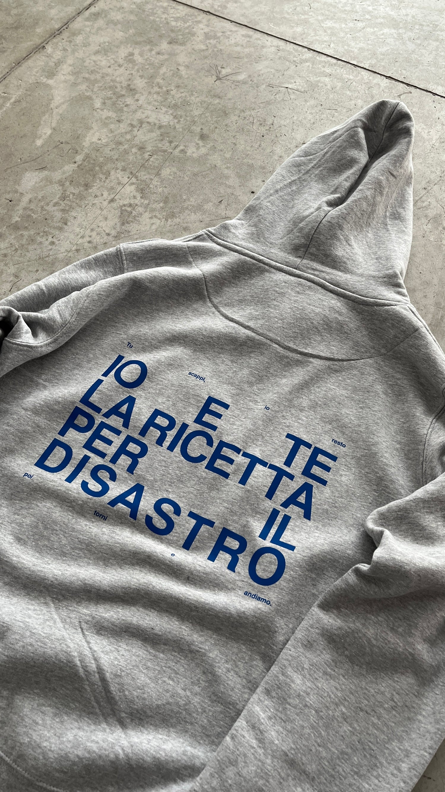 IO E TE LA RICETTA PER IL DISASTRO