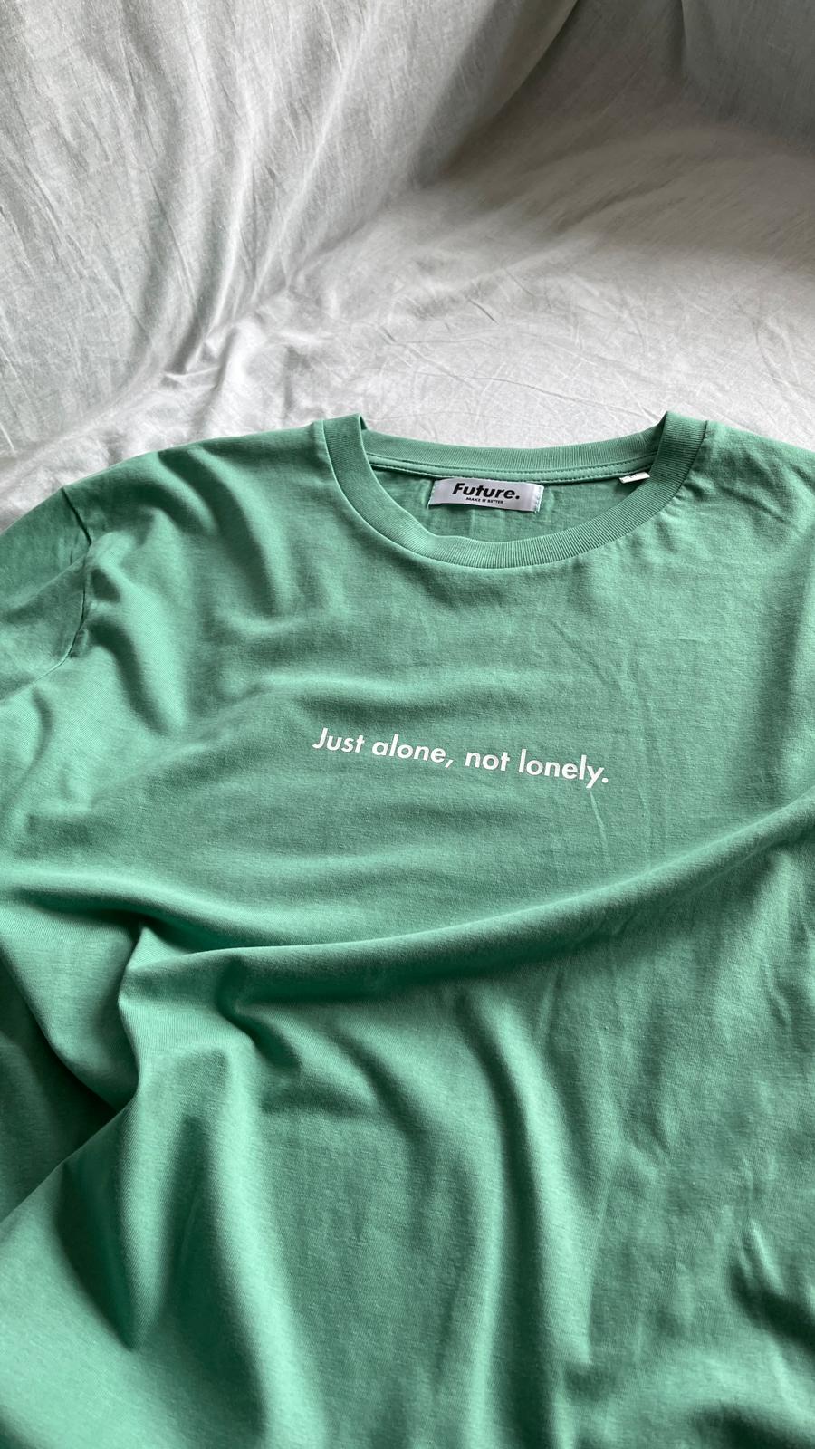 on sale_JUST ALONE NOT LONELY