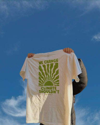 WE CHANGE CLIMATE SHOULDN&